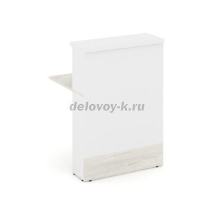 Модуль прямой 800*736*1156  Л.МП-1 (Дуб Наварра/Белый) рис2