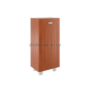 Шкаф книжный узкий средний закрытый без топа и боковин СТ-2.0+СТ-8.0  596*420*1300мм рис1