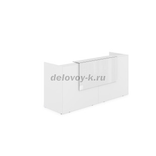 1КР-КЛ.001.1 Комплект Ресепшн с фартуком HPL 2432*750*1149 с подсветкой рис5