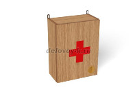 Аптечка, 300*160*400 (каркас бук, Вариант 1) рис1