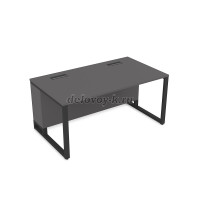 16СП.196 Стол прямой (1600-900-750)_Graphit_Черный рис3