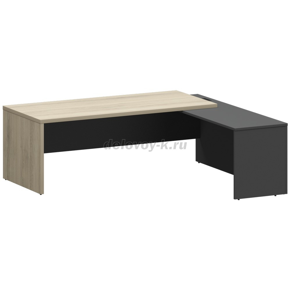 КZР-22 R Стол руководителя с приставкой правый 2200х2000х750 фото