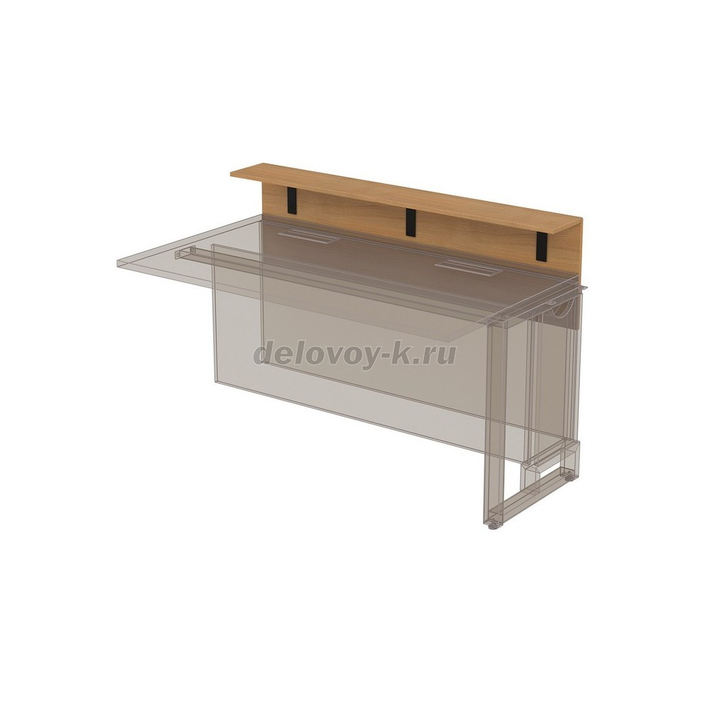 16НПК.012.2 Надставка президиум для стола переговоров (1200*200*400) фото