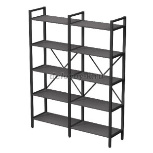 10СД.101 Стеллаж двойной (1560*400*2000) рис1