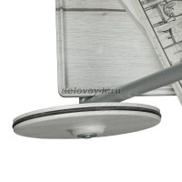 Стол сервировочный Оди металлик белый дуб дымчатый_f2_1000 рис4