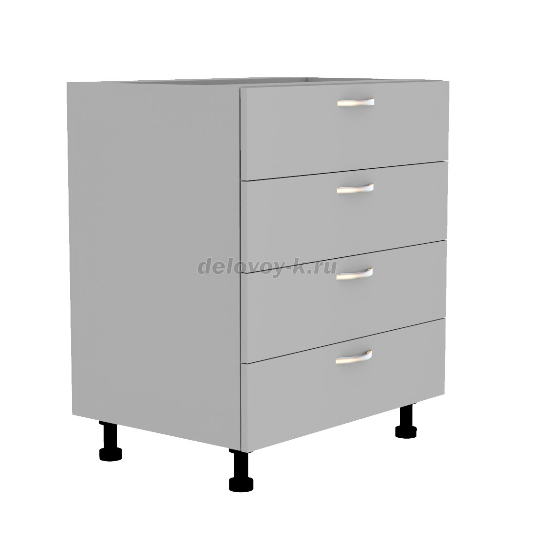 Тумба кухонная с четырьмя выдвижными ящиками 650*500*720 фото 1