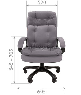 Кресло руководителя CHAIRMAN 442 ткань рис2