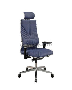 Кресло руководителя METTA Samurai Велюр B2-13D мультиблок со слайдером рис1