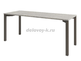 D-33 Стол на металлокаркасе на 1 чел., 1800*700*750. рис1