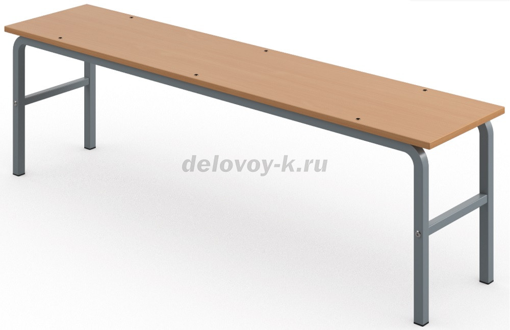 Банкетка 2-местная жесткая разборная 1250*320*420 фото