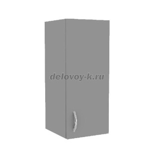 Шкаф навесной с одной распашной дверью (одна полка) широкий 450*320*920 рис1