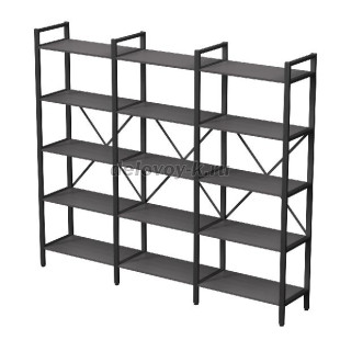 10СТ.101 Стеллаж тройной (2320*400*2000) рис1