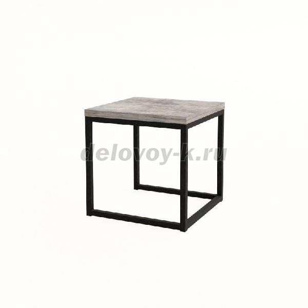 21S-LOGIC.001 Стол журнальный квадратный маленький SMALL LOGIC (400*400*400) рис1