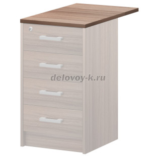 Крышка к приставным тумбам А-706 с креплением 730*450*22мм рис1