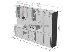 Кухонный гарнитур КАССАНДРА рис5