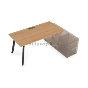 10СТО.074 Стол для тумбы опорной (1600*700*750) рис1