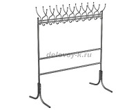 Вешалка напольная М 12 чёрный_a рис1