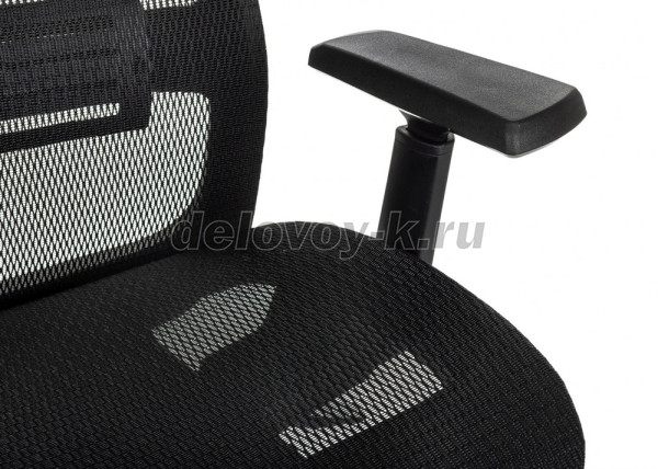 Кресло руководителя Бюрократ MC-912-H сетка, с подголовником, крестовина металл хром рис4