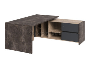 EN.SR-105  Стол руководителя угловой правый 1900х1780х760 рис2