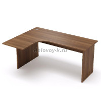 2С.032 Стол криволинейн.лев. (1600*1200*750)|шамони темный рис1