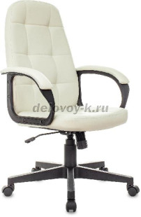 Кресло руководителя Бюрократ CH-002 крестовина пластик рис1