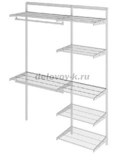 Гардеробная система Optima G150 Практик HOME рис1