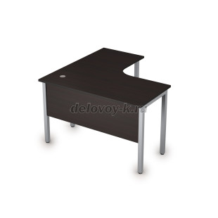 2МД.129 Стол криволинейный правый на металлических опорах (1200*1200*750) рис4