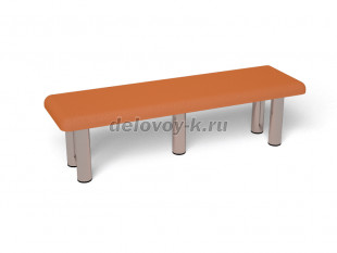 Банкетка на металлических ножках большая 300*1200 ММ-002 рис2