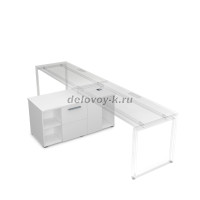 9Т.030 Тумба двухсторонняя (1300-600-620) белый премиум рис4