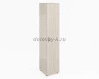 Шкаф узкий высокий закрытый (без топа) ФР-6.1+8.2.1 Дуб молочный рис1
