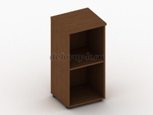 Стеллаж узкий низкий 400х370х840 ПР-25 рис1