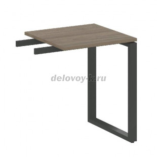 Приставной элемент на О-образном м/к (брифинг, боковая приставка) 600*600*750  БО.ПР-1 рис1