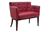 Диван 2-местный с подлокотниками Леонардо С-05 рис1