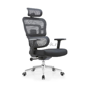 AL 851 Кресло руководителя, ткань/сетка рис1