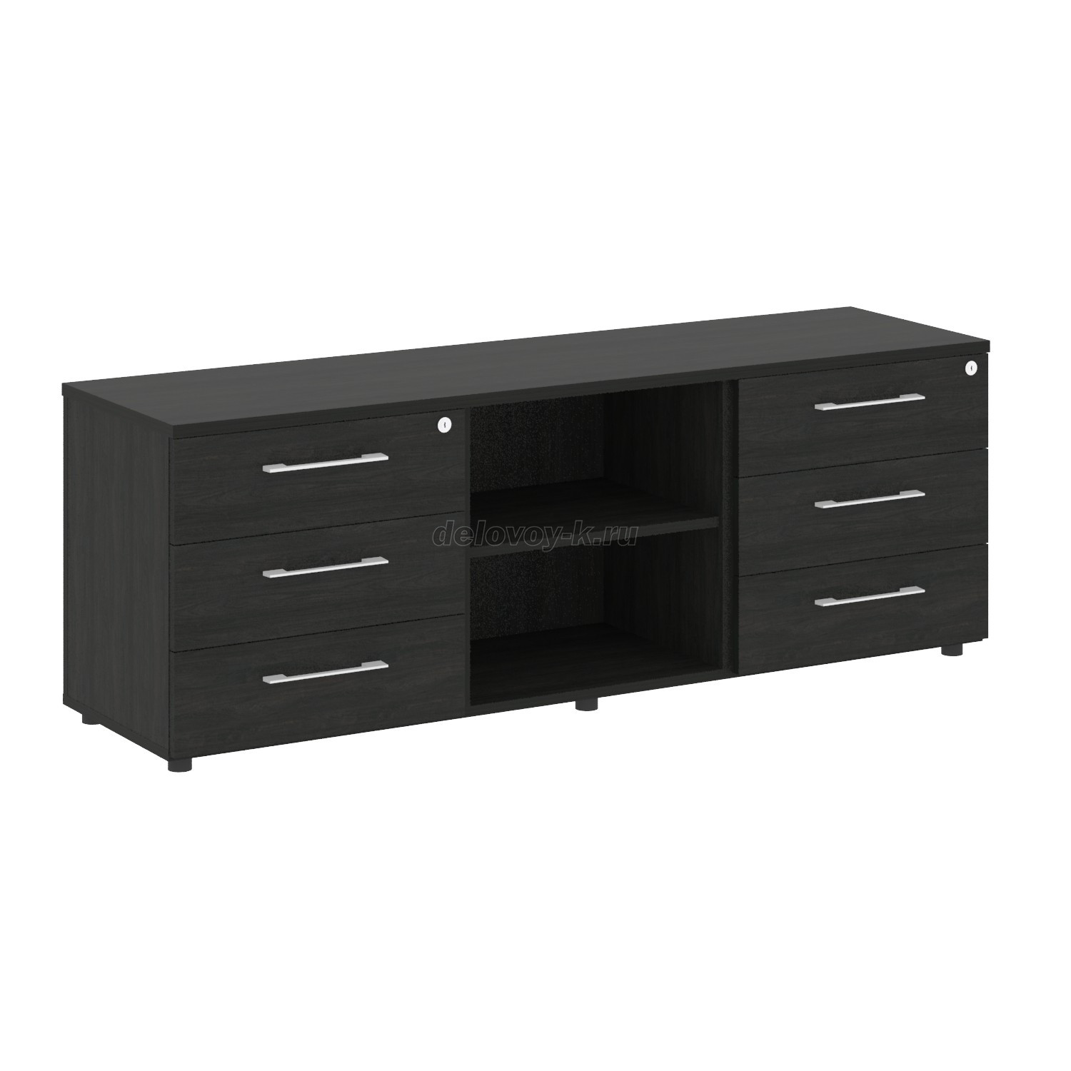 Тумба наборная, 3 секции 1642*450*580  LT.TS-3.1 фото