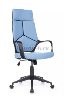 Кресло операторское RIVA CHAIR Iq Rv (8989) черный пластик, ткань рис1