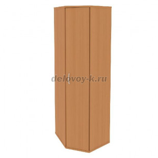 Гардероб угловой (выдвижная вешалка) 600*600*1980  А.ГБ-3 угловой рис1