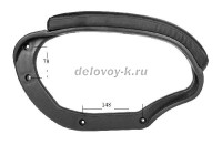 Подлокотники 2610 с накладками (2 шт.) 148*78 мм рис1