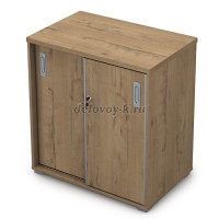 9ШКЗ.001 Шкаф-купе (700*450*750) teakwood рис1