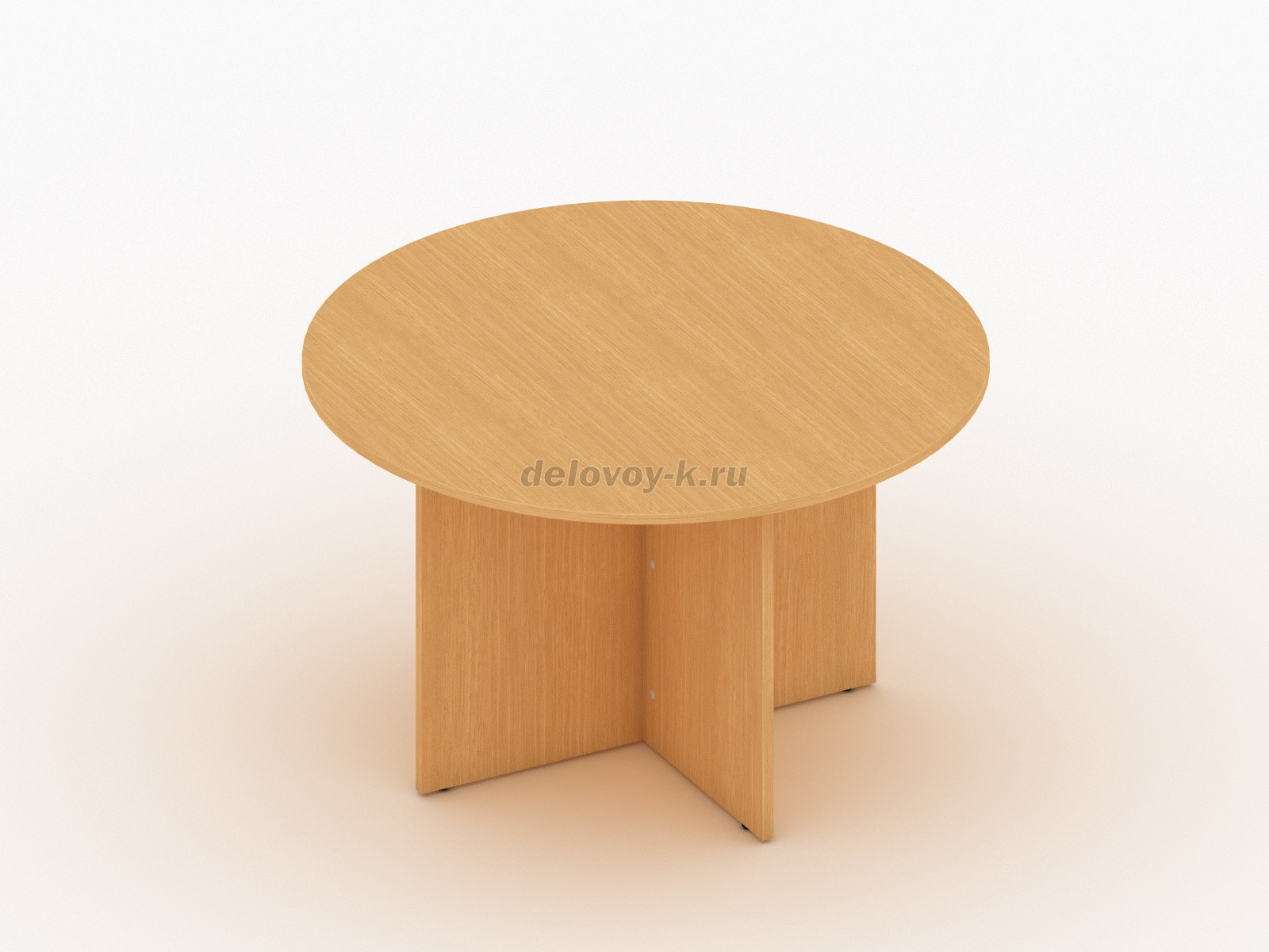 Стол для заседаний круглый 1200х1200х750 ПР-13.03 фото