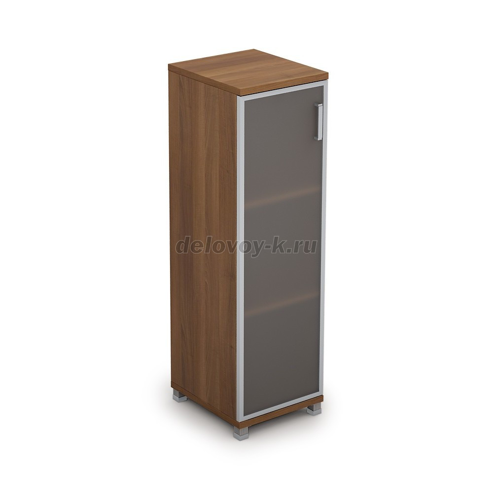 6П.015.4Л Пенал для документов средний со стеклом (400*450*1348), левый фото