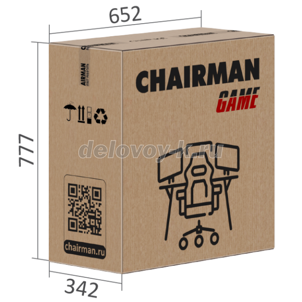 Кресло игровое CHAIRMAN GAME 15 экопремиум рис4