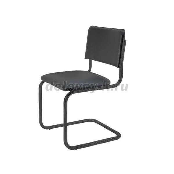 Стул Сильвия RIVA CHAIR 01S черный каркас, экокожа рис1