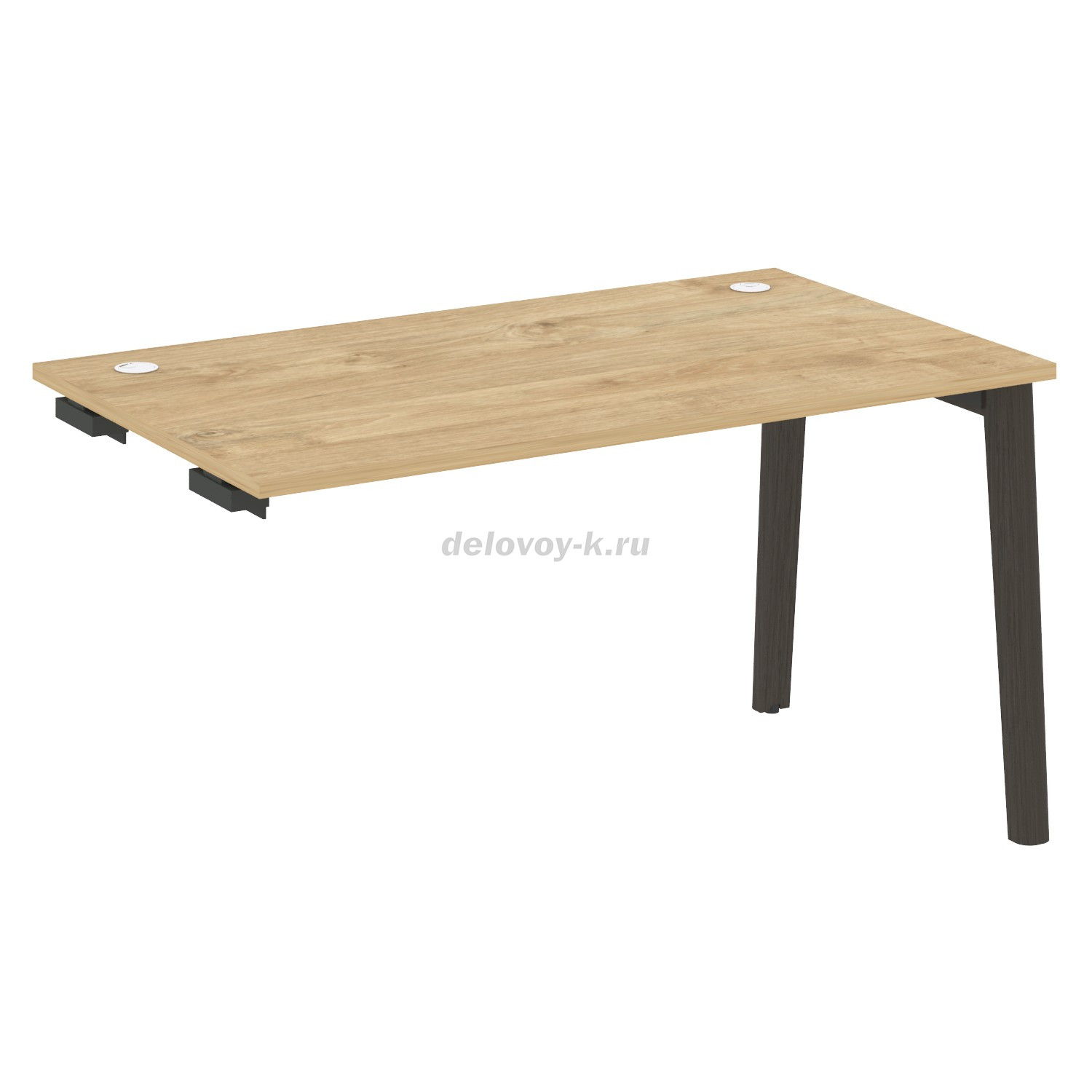 Стол-приставка к опорным элементам, опоры - массив дерева 1380*800*750  OW.SPR-3.8 фото