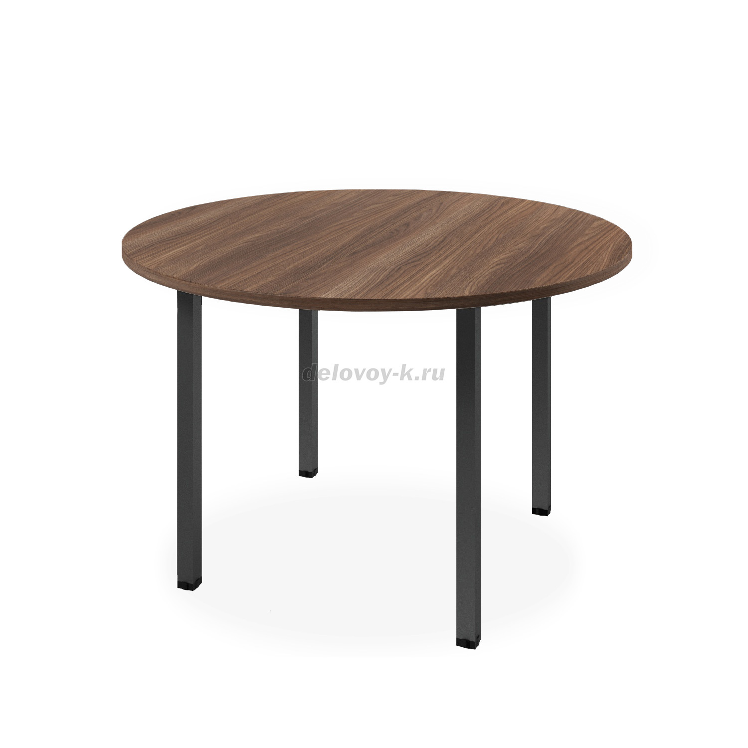 Стол круглый 1200 на металлокаркасе Lite VL-106 1200*1200*758 фото