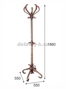 Вешалка напольная В 10Н рис2