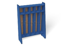 Шкаф для полотенец напольный 5-ти секционный, 700*265*960 (каркас бук, Вариант 1) рис1