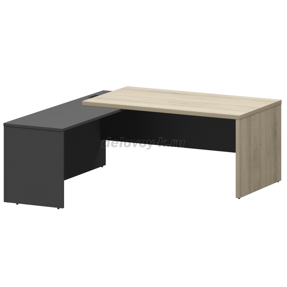 КZР-18 L Стол руководителя с приставкой левый 1800х2000х750 фото