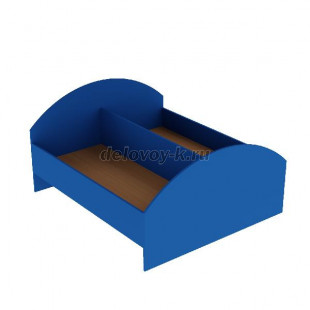 Кровать детская КДМ-01 1200*1200*450 рис1