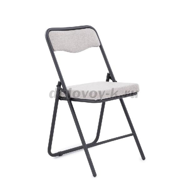 Стул складной Компакт Люкс, каркас черный, ткань рис1